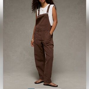 American Eagle Barrel Overalls